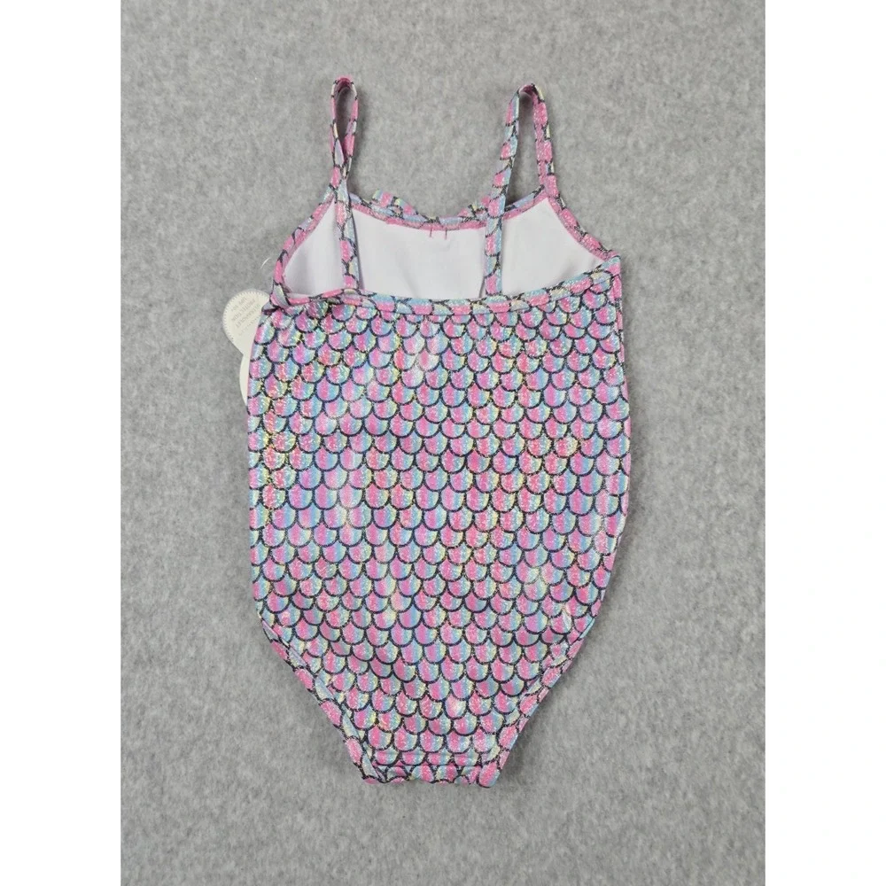 Koala Kids Girls 12-18 Months 1 Piece Bathing Suit Swimming‎ Mermaid Print NEW